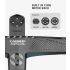TOSEEK TR5500 Road Bike Handlebar Lightweight Full Carbon Fiber Stem Aerodynamic Design Matte Black Finish