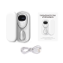 Wireless Bedwetting Alarm for Boys and Girls USB Rechargeable Pee Alarm with 3 Alert Modes Comfortable Sleep Aid