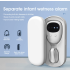 Wireless Bedwetting Alarm for Boys and Girls USB Rechargeable Pee Alarm with 3 Alert Modes Comfortable Sleep Aid