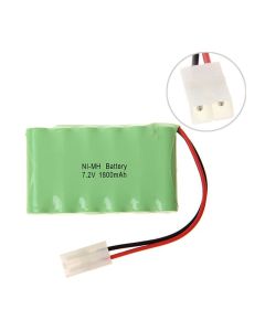 Ni-MH 6 AA 7.2V 1800mAh Rechargeable Battery