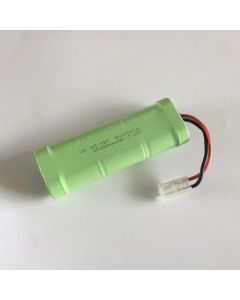 Ni-MH 7.2V 2500mAh SC (3+3)  RC White Plug Battery Pack