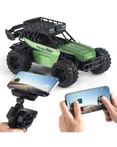 RC Car With APP 2.4G Radio Remote Control Car Wifi HD Camera SUV Off Road Cars Electric Climbing Boys Toys for Children