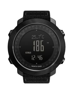 NORTH EDGE Men's sport Digital watch Hours Running Swimming Military Army watches Altimeter Barometer Compass waterproof 50m