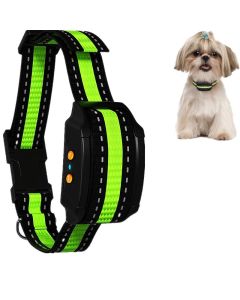Intelligent Pet Dog Anti Barking Device USB Electric Ultrasonic Dogs Training Collar Dog Stop Barking Vibration Anti Bark Collar 
