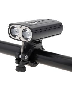 NiteBeam BR02 Bike Lights 2LED 2000 Lumens Usb Rechargeable Bike Front