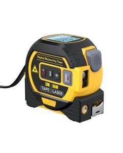 3 in 1 Laser Rangefinder Tape Measure with LCD Display Backlight for Architects Home Improvement Tools