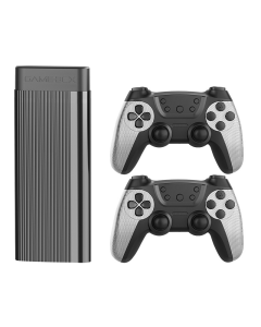 H9 Aluminum Alloy Video Game Console 2.4G Double Wireless Controller Game Stick 20000 Games Retro Games for PS1/GBA