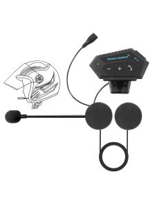 Motorcycle BT Helmet Headset Wireless Hands-free call Kit Stereo Anti-interference Waterproof Music Player Speaker