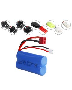 7.4V 1500mAh 15C 18650 Lithium battery Pack