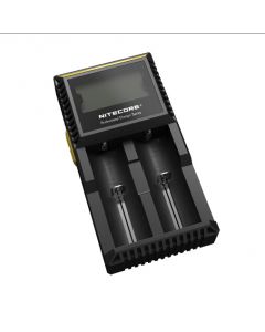 New Nitecore D2 Digcharger Battery Charger LCD Display Nitecore Charger for 26650 18650 18350 16340 14500 10440