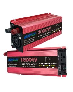 Pure Sine Wave Inverter 3000W 2200W 1600W 1000W Durable Aluminum-Magnesium Design High Efficiency Camping Power