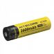 Nitecore 18650 NL1826 2600 3.7v 9.6Wh Li-ion Rechargeable Battery