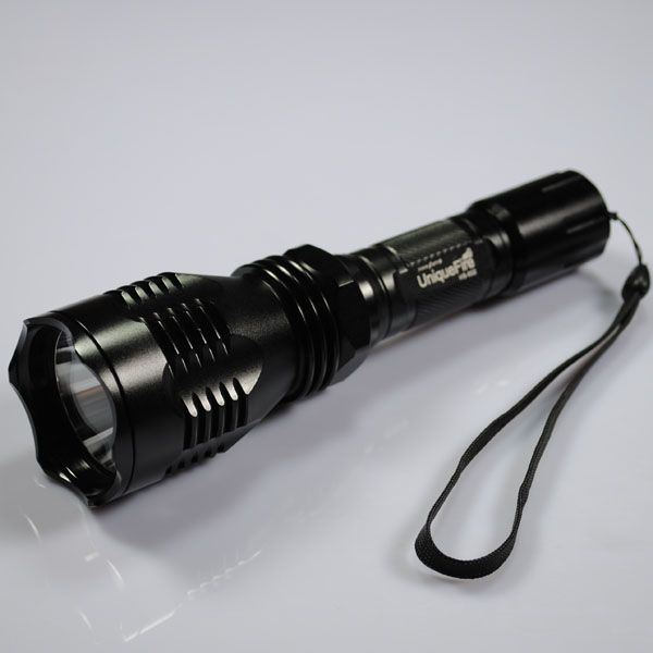 UniqueFire HS-802 Green Light Long Range LED Flashlight Waterproof Durable for Nighttime Exploration