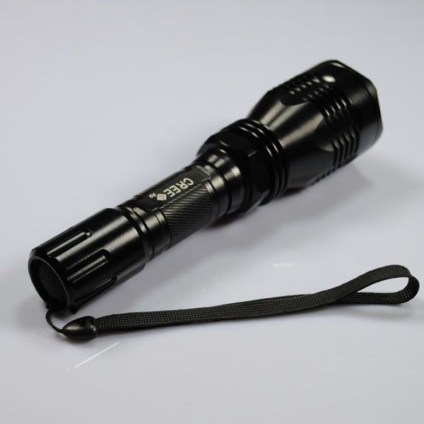 UniqueFire HS-802 Green Light Long Range LED Flashlight Waterproof Durable for Nighttime Exploration