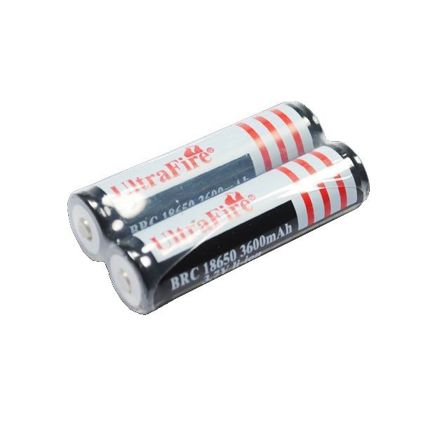 UltraFire 3.7V 18650 3600mAh Rechargeable Batteries Long-Lasting Power for High-Drain Devices Eco-Friendly