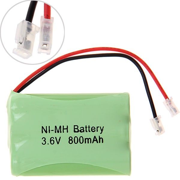 Ni-MH AAA 3.6V 800mAh Cordless Phone Rechargeable Battery Pack
