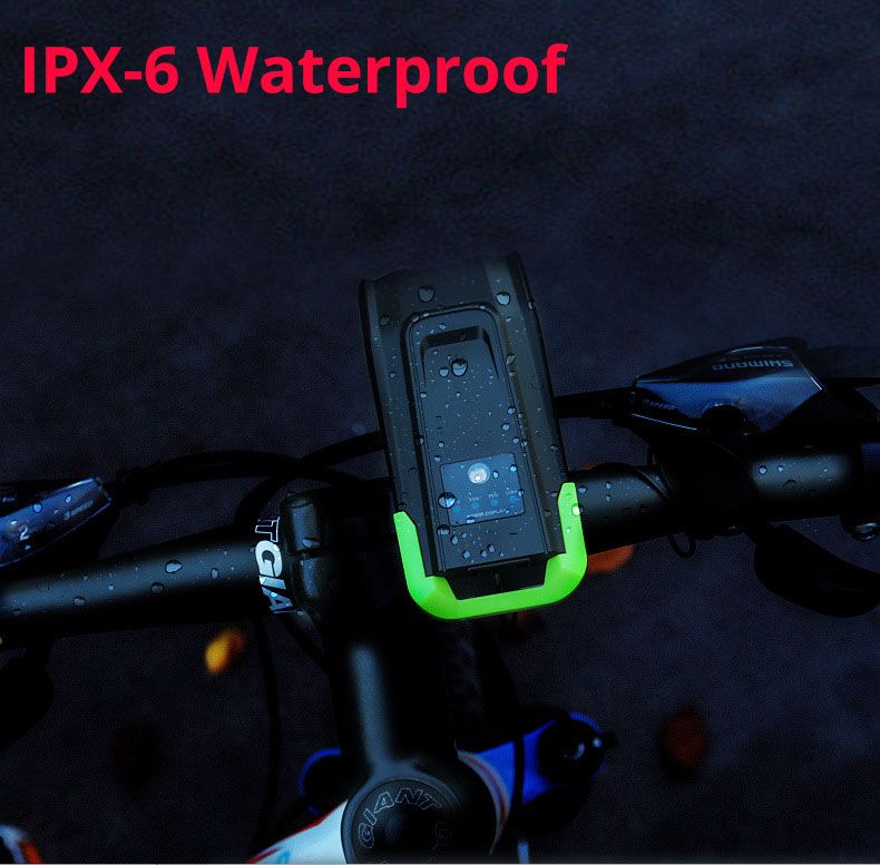 Bicycle Lights 2X T6 USB Rechargeable 2400 Lumens Six Modes for Cycling Safety and City Commuting