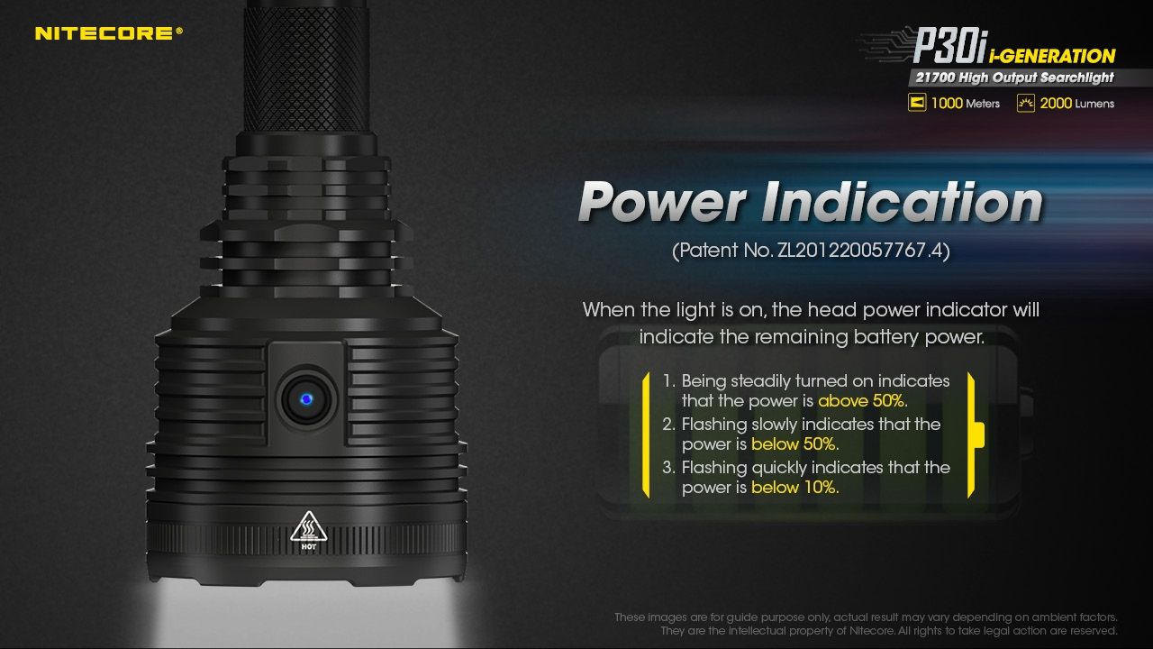 Explore the Nitecore P30i Tactical Flashlight XHP35 HI LED 2000 Lumens with 1000 Meter Beam Rugged Outdoor Lighting