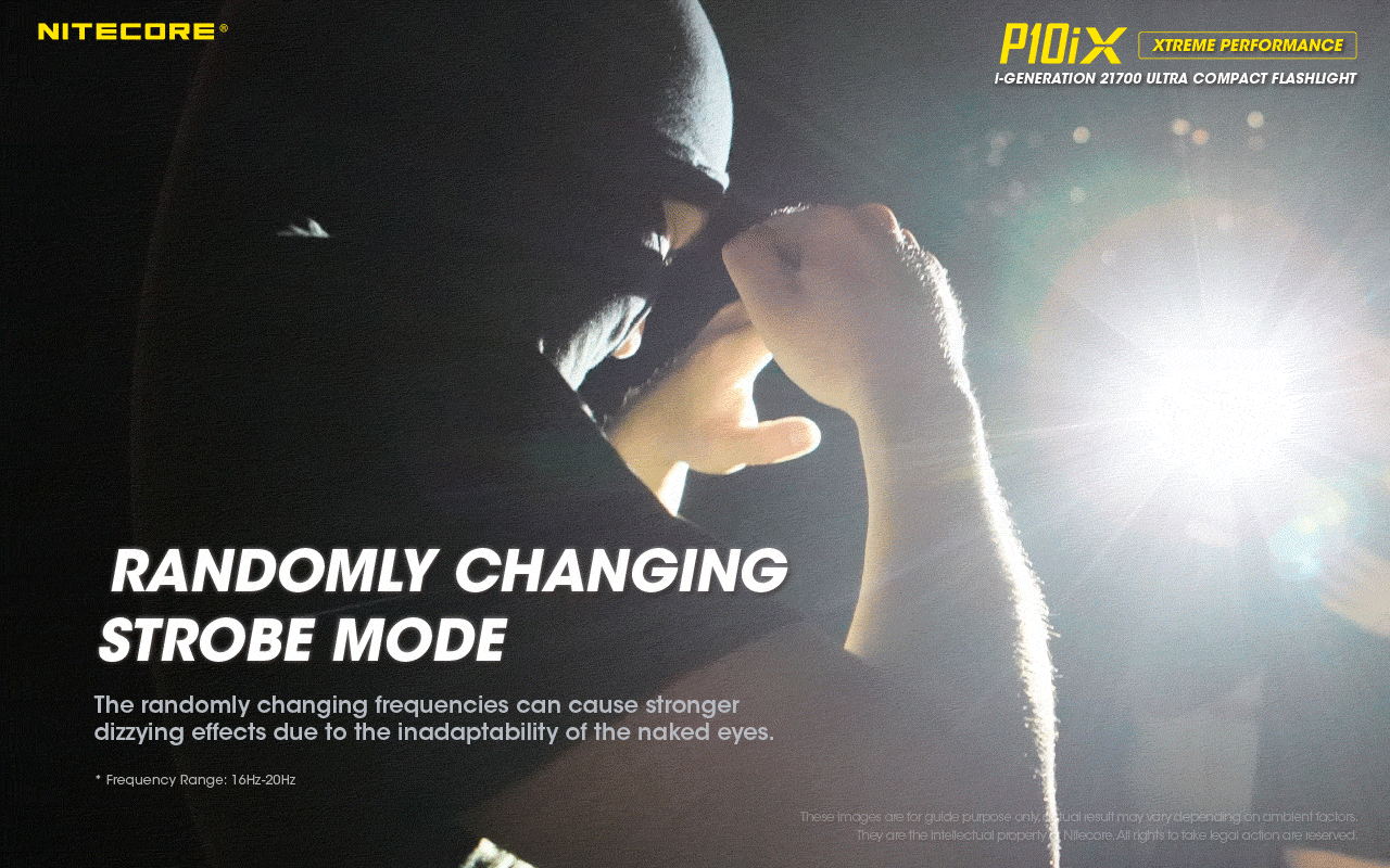 Nitecore P10iX 4000 Lumens Powerful Tactical Flashlight 4 x XP-L2 V6 LED 158m Beam Long Runtime Durability