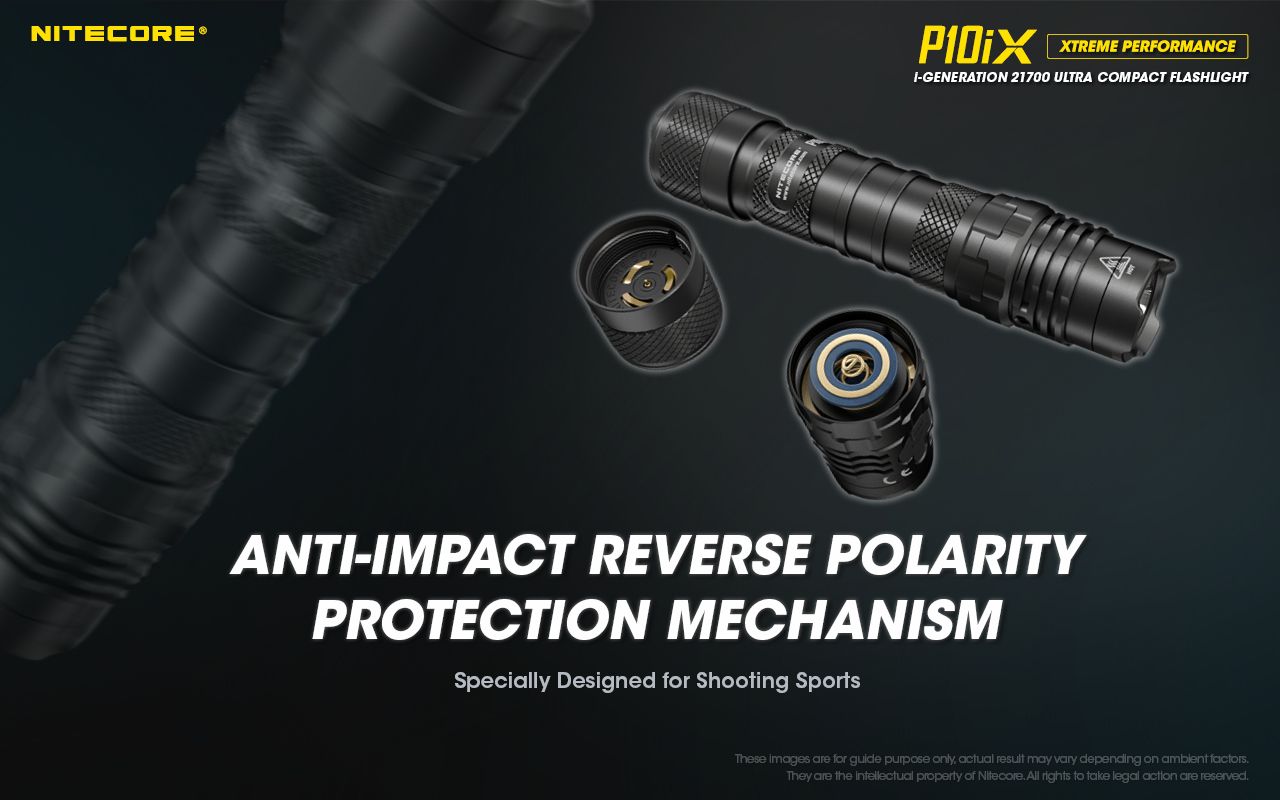 Nitecore P10iX 4000 Lumens Powerful Tactical Flashlight 4 x XP-L2 V6 LED 158m Beam Long Runtime Durability