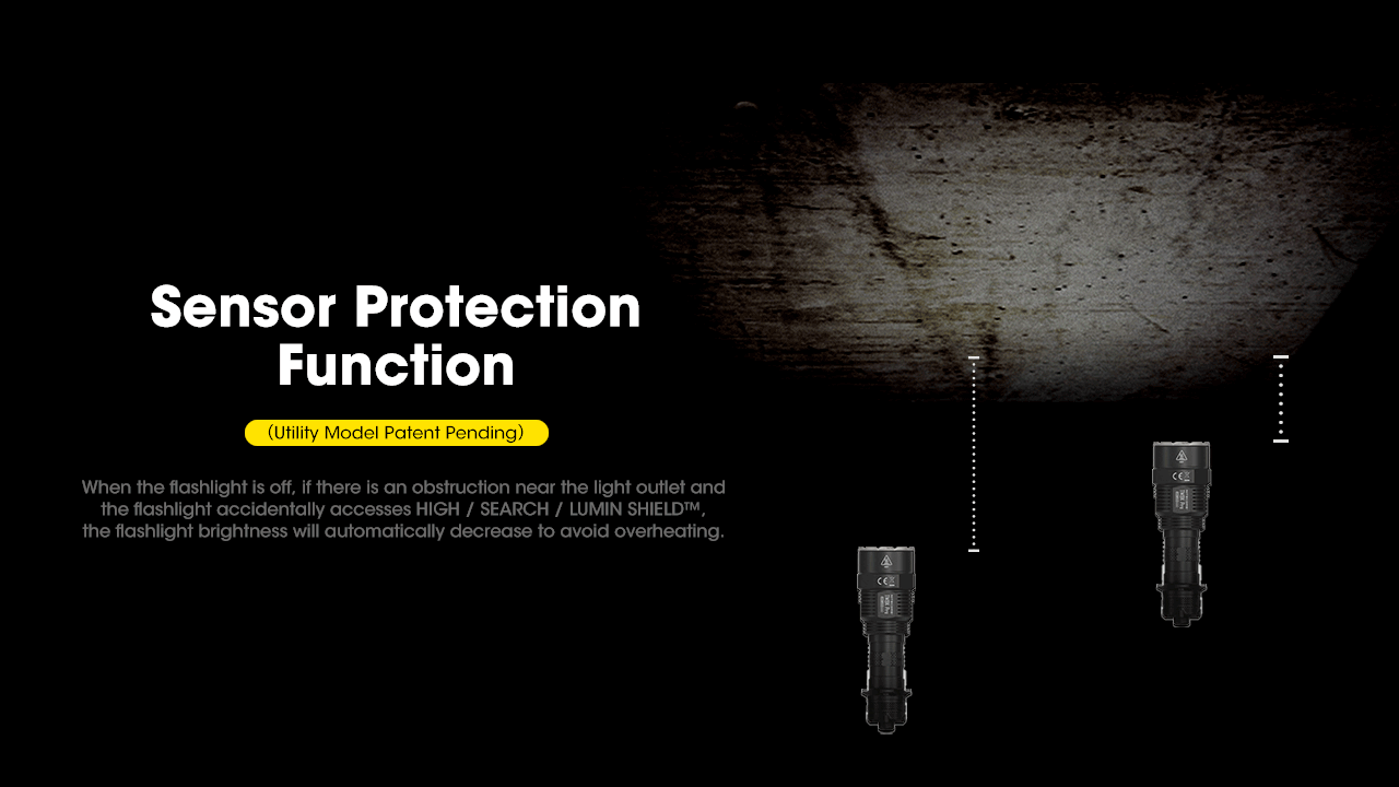 Nitecore TM9K PRO 9900 Lumen Durable Rechargeable Flashlight with USB-C and 510m Beam for Outdoor Adventures
