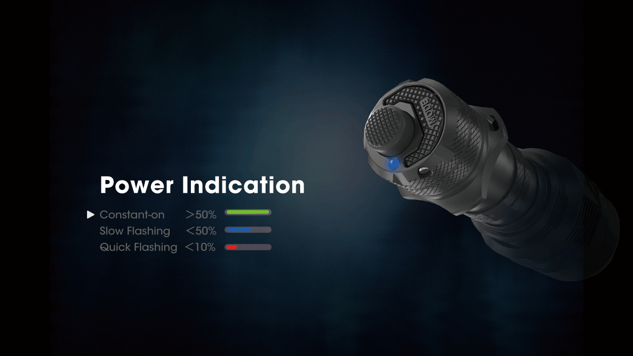 Nitecore TM9K PRO 9900 Lumen Durable Rechargeable Flashlight with USB-C and 510m Beam for Outdoor Adventures