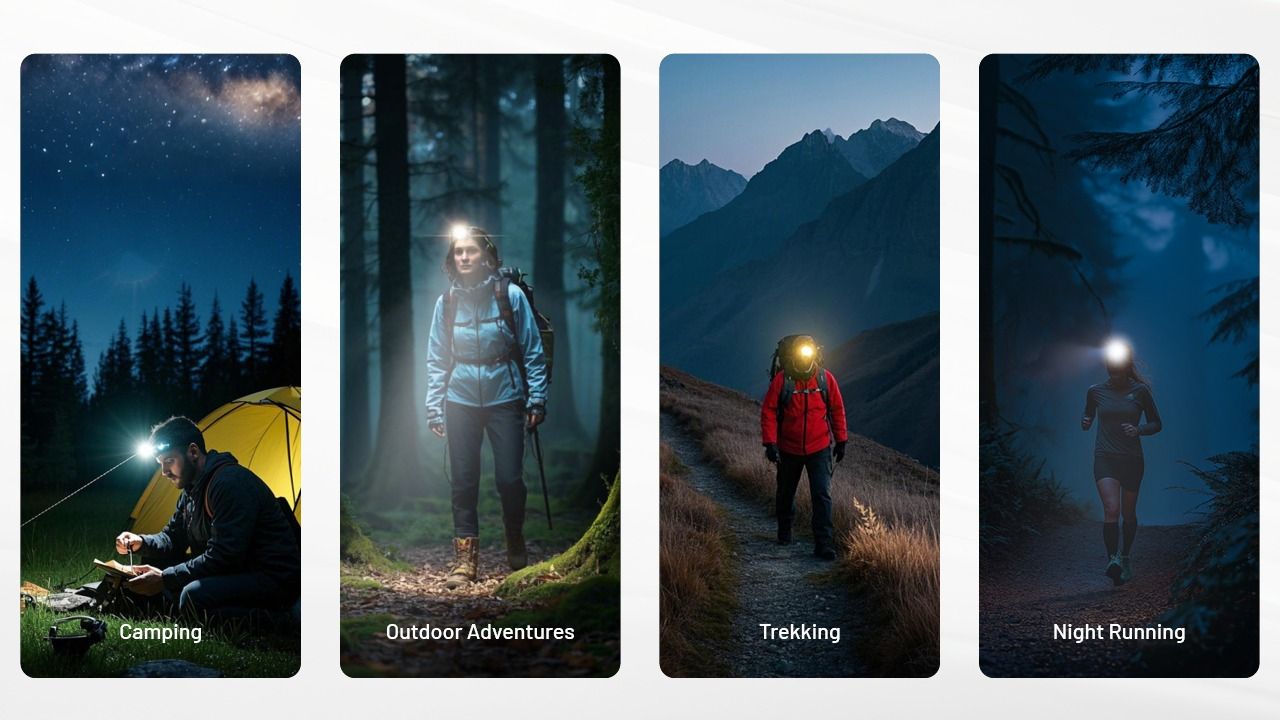 NITECORE NU25 MCT UL 400 Lumen Headlamp Lightweight USB-C Rechargeable for Hiking Camping and Emergencies