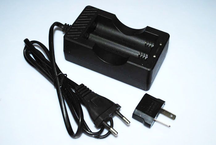 OEM Charger Fast Charging Solution 18650 Batteries Dual Output Universal Voltage Compact Tech Accessory
