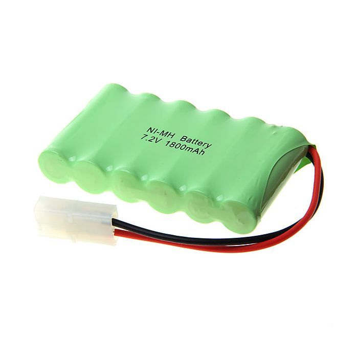 Ni-MH 6 AA 7.2V 1800mAh Rechargeable Battery
