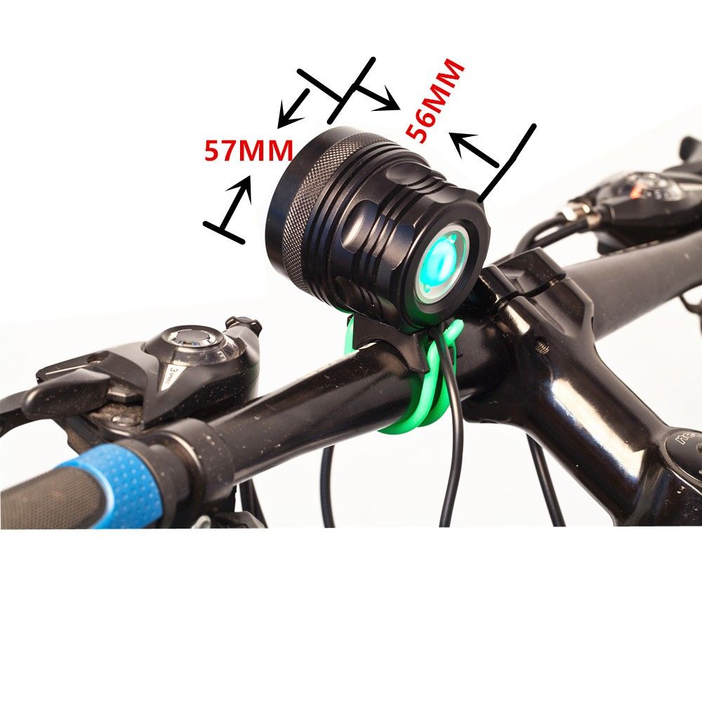 Bicycle Light XHP70 LED Headlight 3500 Lumens High Brightness Dual Functionality for Cycling and Hiking