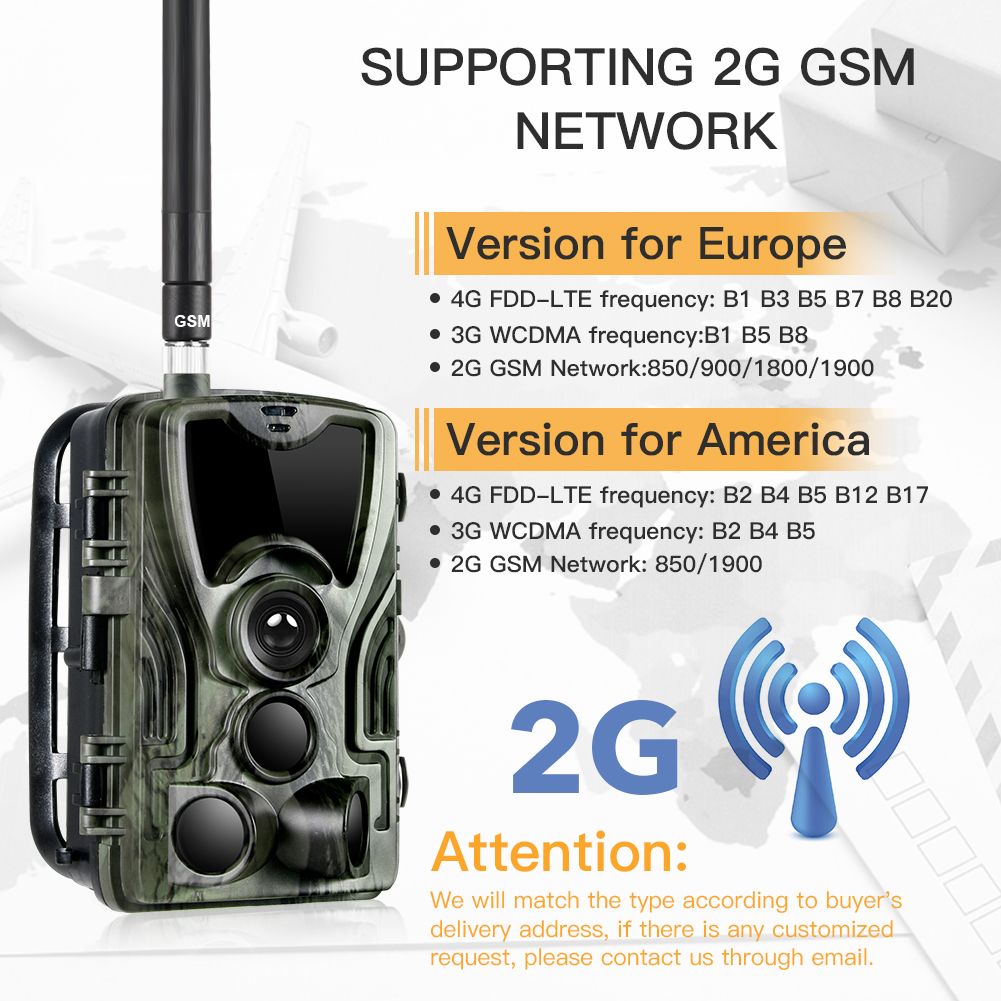 HC801M Trail Wildlife Camera 20MP 1080P Night Vision Perfect for Wildlife Photography and Animal Tracking