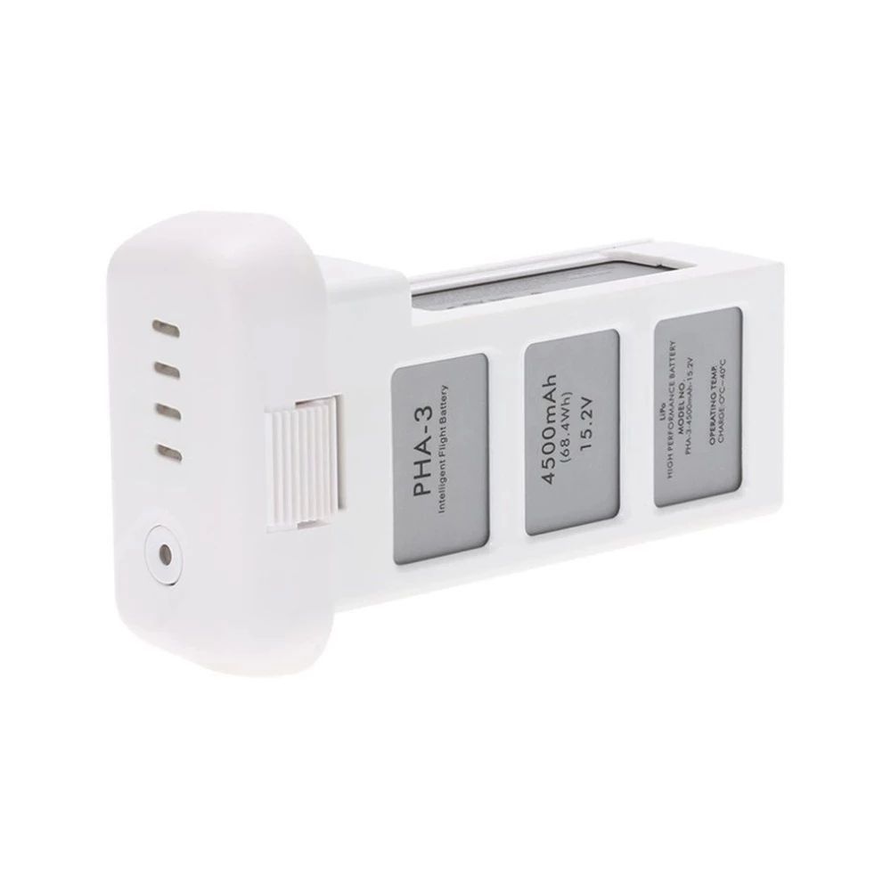 DJI Phantom 3 4500mAh 15.2V 4S LiPo Drone Battery for Long Flight Time Advanced Safety Aerial Photography