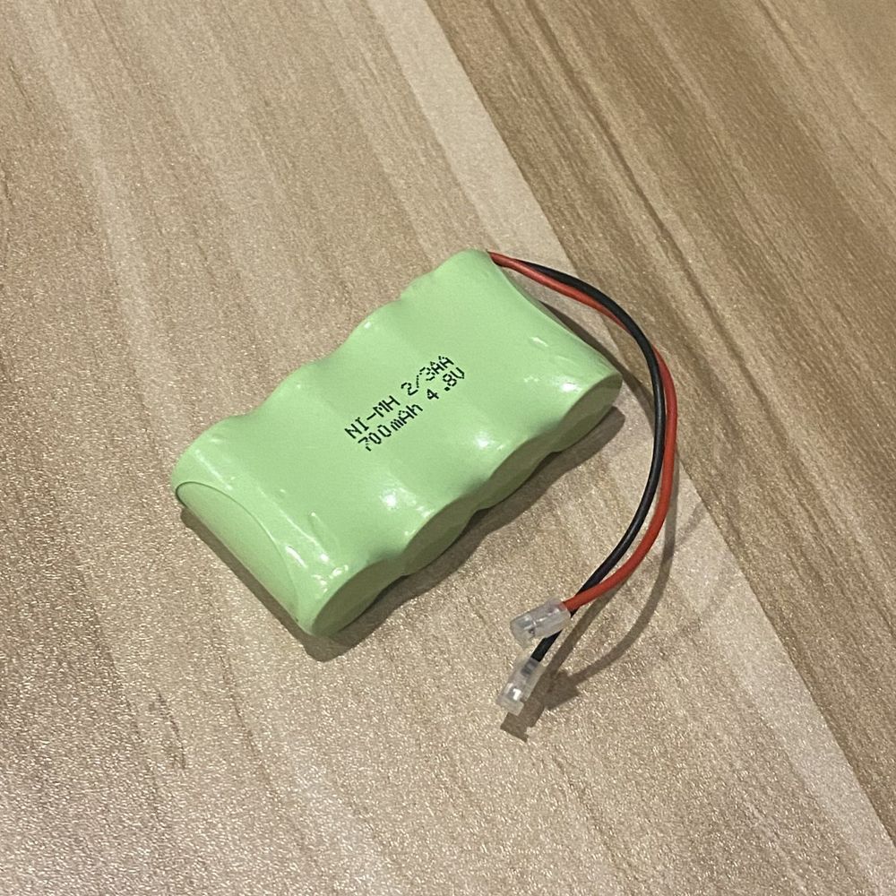 Discover 4.8V 2/3 AA 700mAh Ni-MH Rechargeable Batteries Eco-Friendly Power for Toys and Cameras