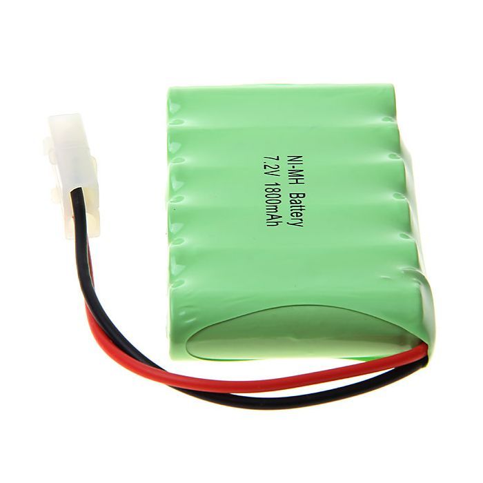 Ni-MH 6 AA 7.2V 1800mAh Rechargeable Battery