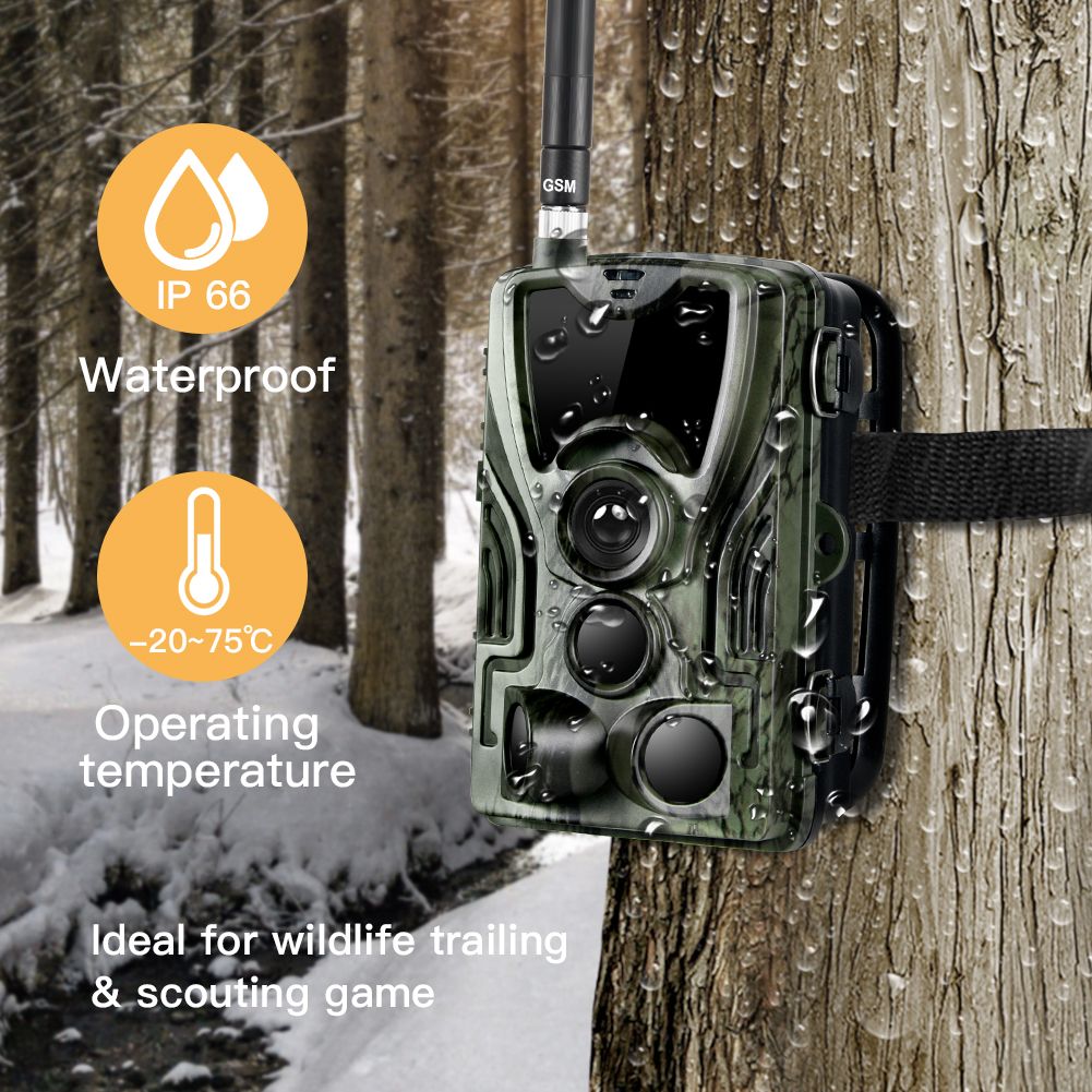 HC801M Trail Wildlife Camera 20MP 1080P Night Vision Perfect for Wildlife Photography and Animal Tracking