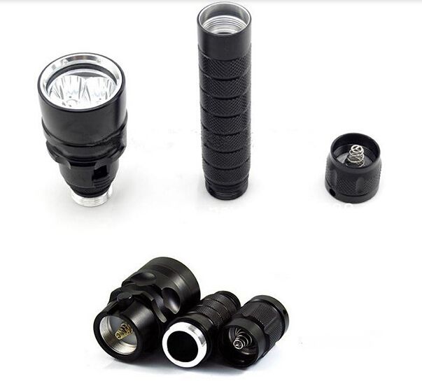 Illuminate Adventures SK68 Q5 LED Portable Mini ZOOM Flashlight 6000 Lumens Durable Waterproof Camping Light