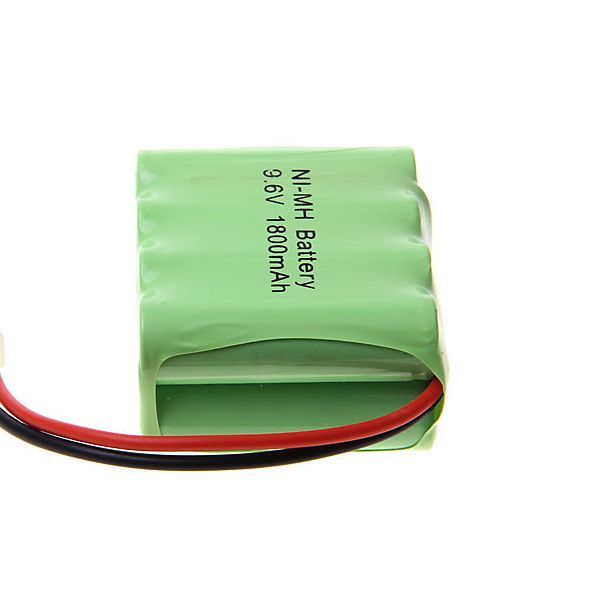 9.6V AA 1800mAh Ni-MH SM Plug Rechargeable Battery Eco-Friendly High Performance for Model Airplanes