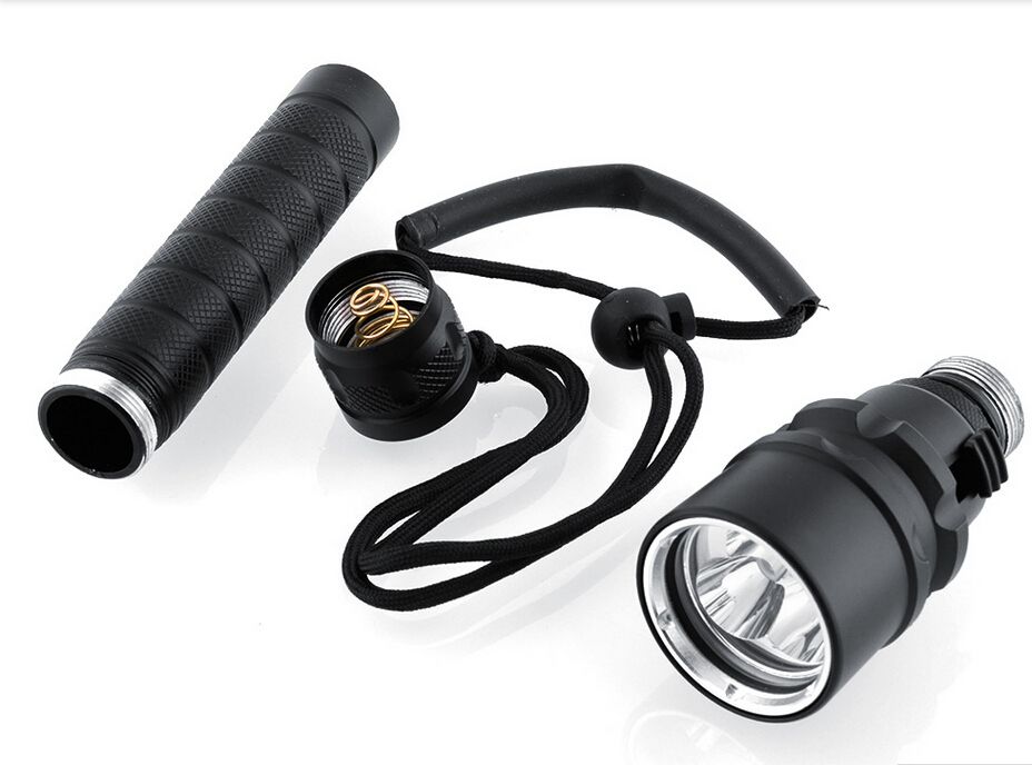 Illuminate Adventures SK68 Q5 LED Portable Mini ZOOM Flashlight 6000 Lumens Durable Waterproof Camping Light
