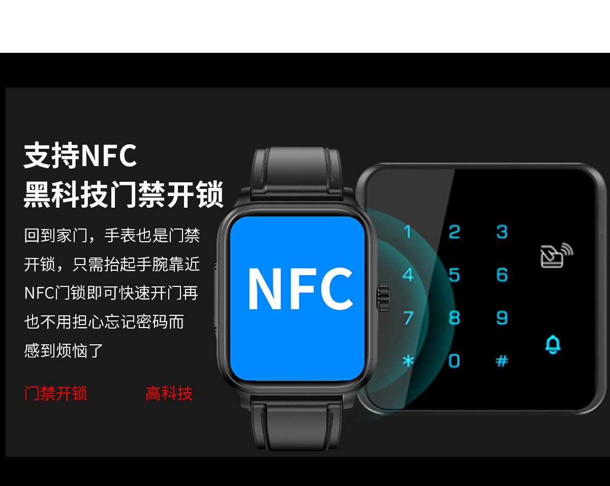 ET540 Blood glucose ECG Body temperature Blood pressure Blood oxygen Heart rate Bluetooth call Smartwatch Fitness Tracker
