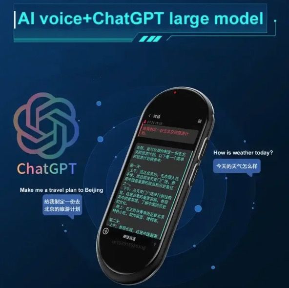 A10 Voice Translator 4.1inch HD Display Multi-Language Travel Companion Seamless Real-time and Offline Translation