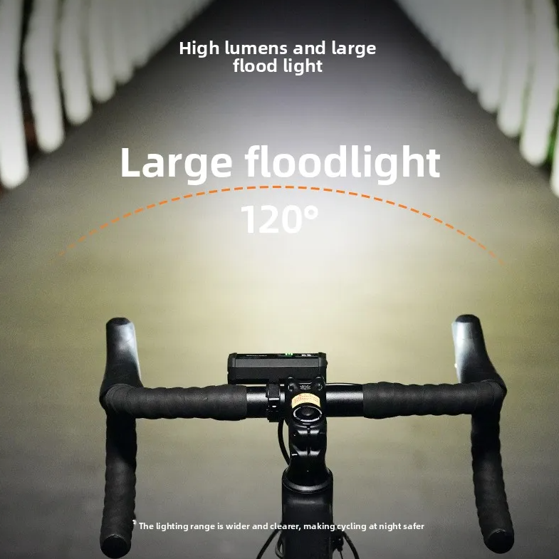 ACRUNU LED Bike Light USB Rechargeable Cycling light - 4 Modes Bicycle Headlight 