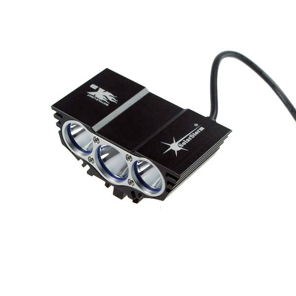 SolarStorm X3 3000 Lumens LED Bicycle Light Waterproof Multi-Functional Headlamp Cycling Accessory