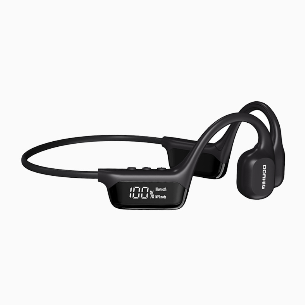 Bone Conduction Earphones IPX8 Waterproof for Swimming