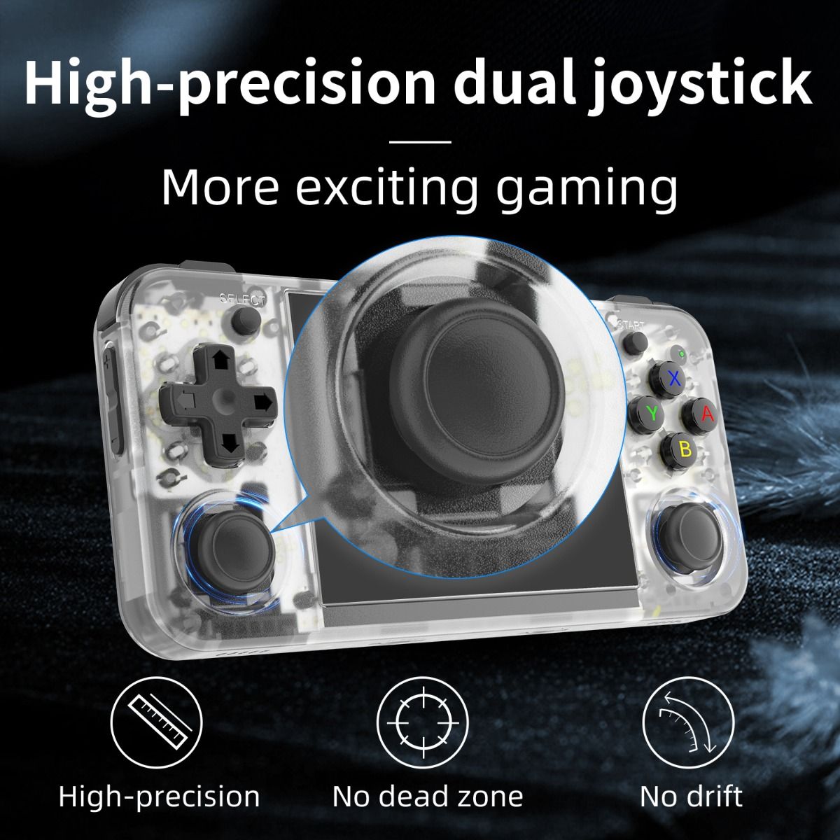 Anbernic RG35XX H Handheld Game Console 5000 Classic Games IPS Display Wireless Controller Retro Gaming
