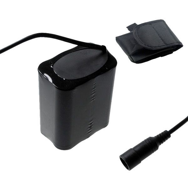 UltraFire 5521 DC Interface 8.4V 13200mAh High-Capacity Waterproof Bike Battery for LED Bicycle Lights