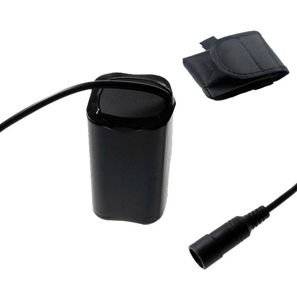 UltraFire 5521 DC Interface 8.4V Bike Light Battery Durable 4800mAh Waterproof Rechargeable for Nighttime Cycling