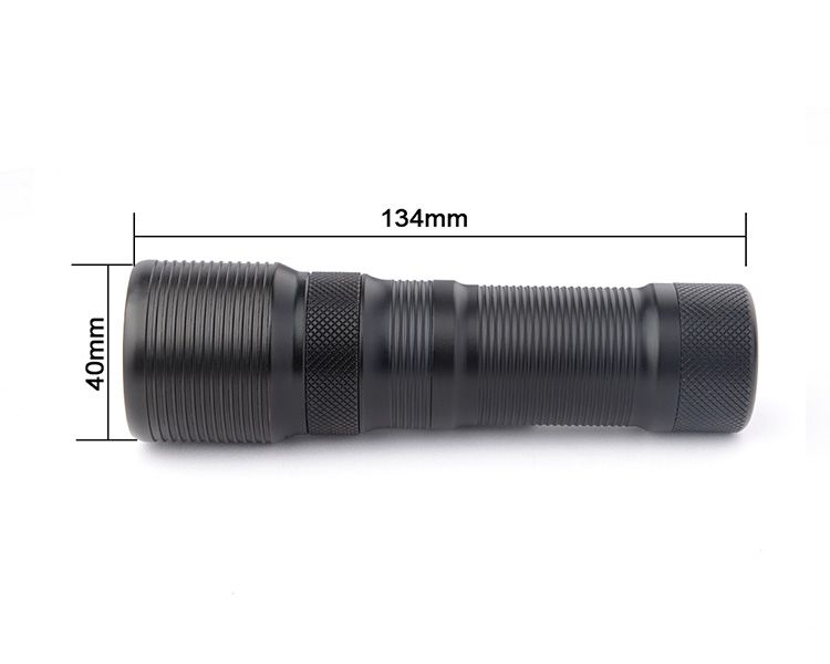 TrustFire TR-DF008 LED Diving Flashlight 700 Lumens 3-Mode Magnetic Switch Durable IPX8 Waterproof Flashlight