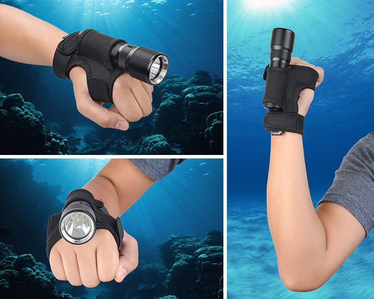 TrustFire TR-DF008 LED Diving Flashlight 700 Lumens 3-Mode Magnetic Switch Durable IPX8 Waterproof Flashlight