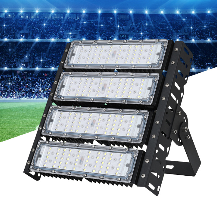  LED module tunnel light outdoor waterproof high pole stadium light 200W high-power engineering module floodlight