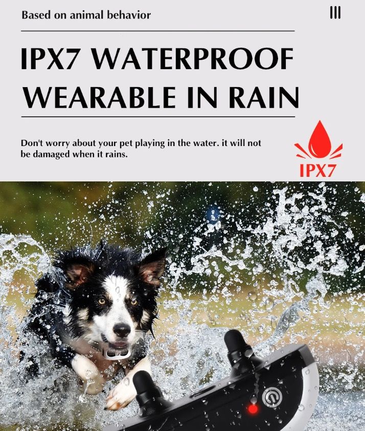 Wireless Dog Fence System Remote Training Collar for All Size Dogs Safe Pet Containment and Behavior Management
